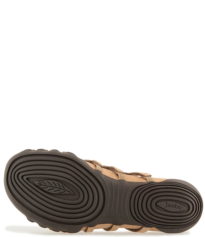 Jambu Miriam Nubuck Suede Caged Sandals