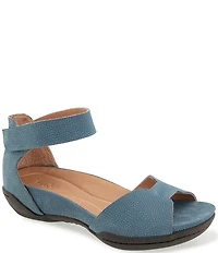 Jambu Missy Nubuck Suede Ankle Strap Sandals