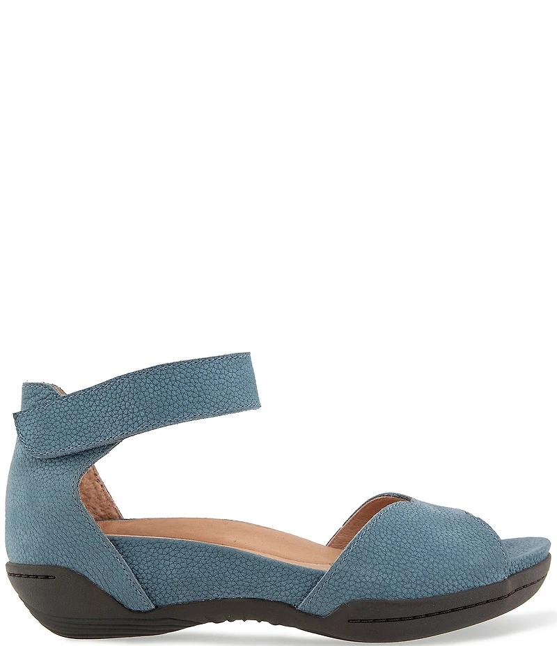Jambu Missy Nubuck Suede Ankle Strap Sandals