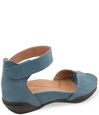 Jambu Missy Nubuck Suede Ankle Strap Sandals