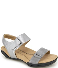 Jambu Morgan Leather and Suede Sandals
