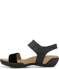Jambu Morgan Leather and Suede Sandals