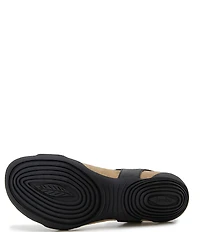 Jambu Morgan Leather and Suede Sandals