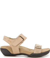 Jambu Morgan Leather and Suede Sandals