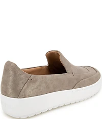 Jambu Women's Cami Leather Slip On Platform Sneakers