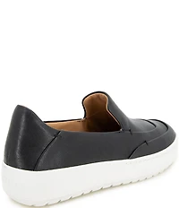 Jambu Women's Cami Leather Slip On Platform Sneakers