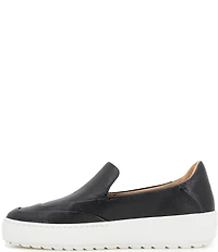 Jambu Women's Cami Leather Slip On Platform Sneakers