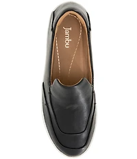 Jambu Women's Cami Leather Slip On Platform Sneakers