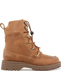 Jambu Women's Indy Water Resistant Leather and Suede Bungee Lace Mid Boots