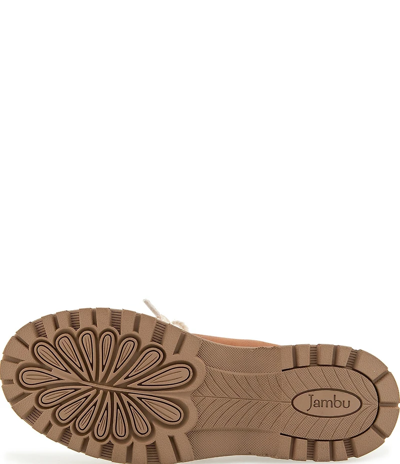 Jambu Women's Ivory Leather and Suede Lace Up Oxfords