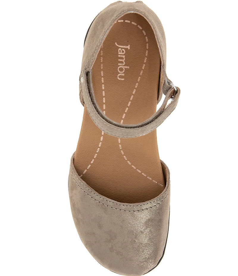 Jambu Women's Margo Leather Mary Jane Clogs