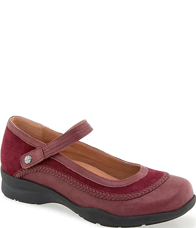 Jambu Women's Terralilly Leather and Suede Mary Janes