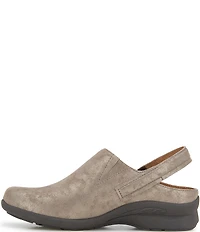 Jambu Women's Tilda Leather Slingback Clogs