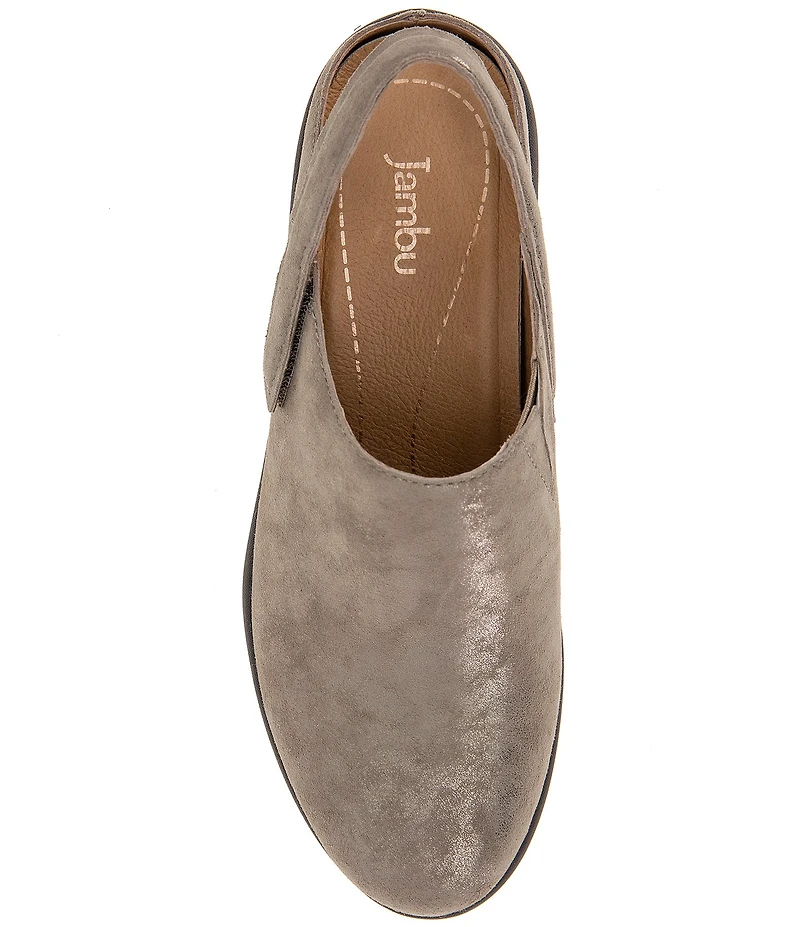 Jambu Women's Tilda Leather Slingback Clogs