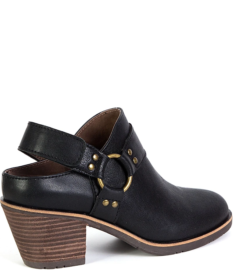 Jambu Women's Valora Leather O-Ring Hardware Slingback Shooties