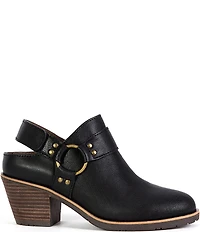 Jambu Women's Valora Leather O-Ring Hardware Slingback Shooties