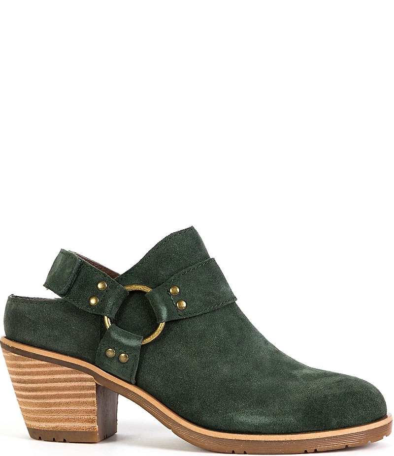 Jambu Women's Valora Suede O-Ring Hardware Slingback Shooties