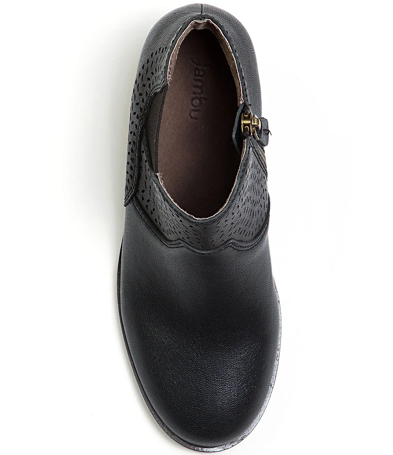 Jambu Women's Veda Leather Chelsea Ankle Booties