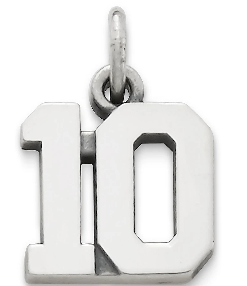 James Avery Number Ivy League Charm