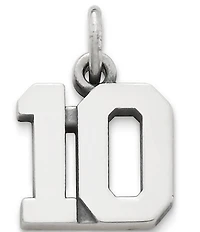 James Avery Number Ivy League Charm