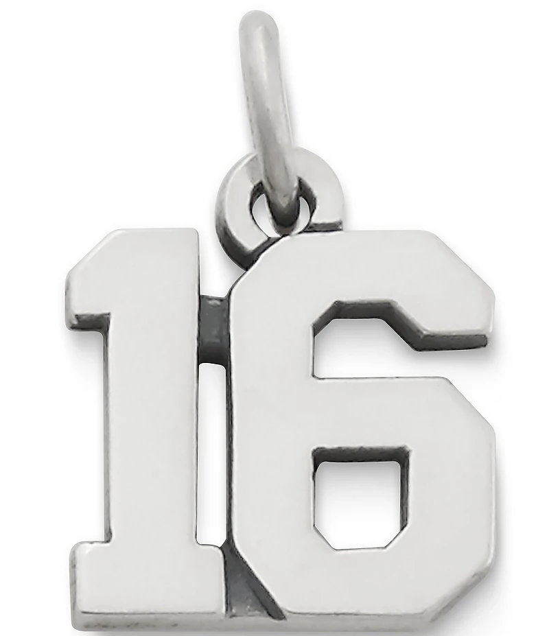 James Avery Number Ivy League Charm
