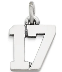 James Avery Number Ivy League Charm