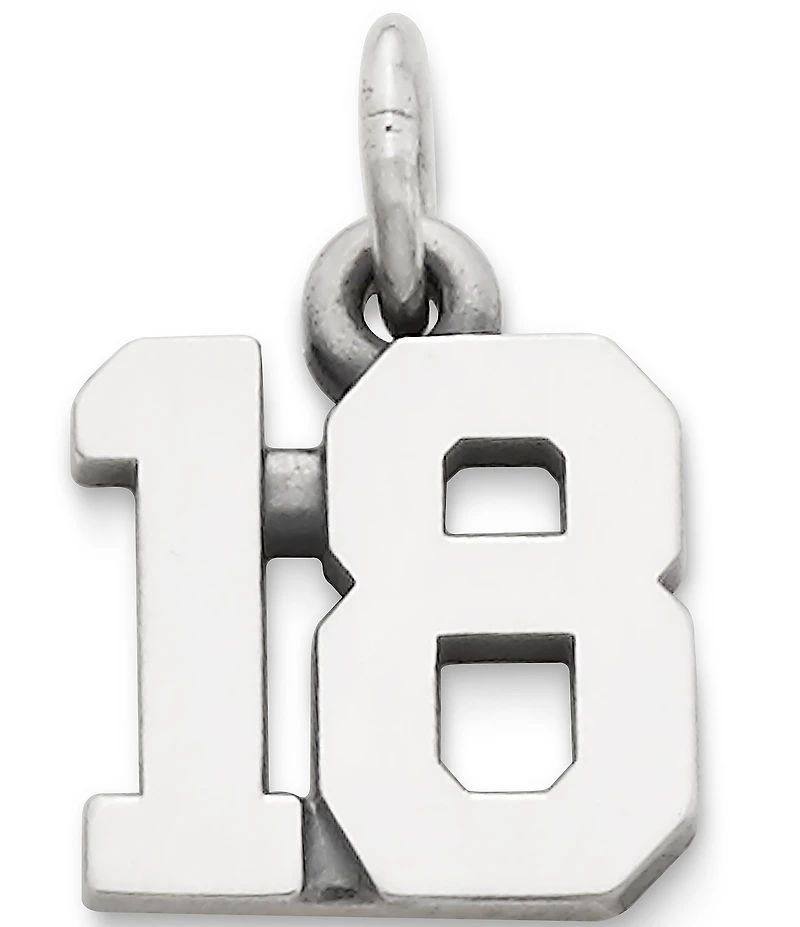 James Avery Number Ivy League Charm