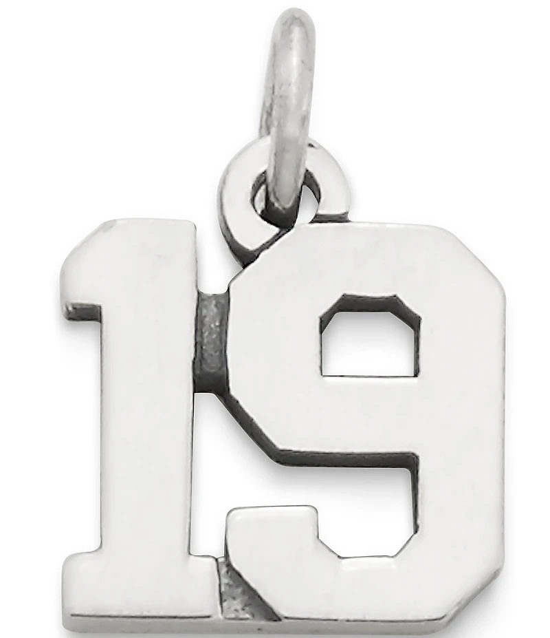 James Avery Number Ivy League Charm