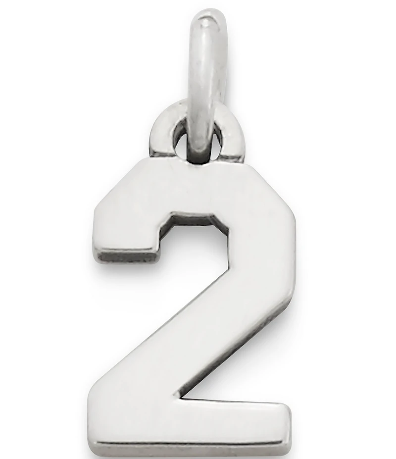 James Avery Number Ivy League Charm