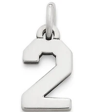 James Avery Number Ivy League Charm