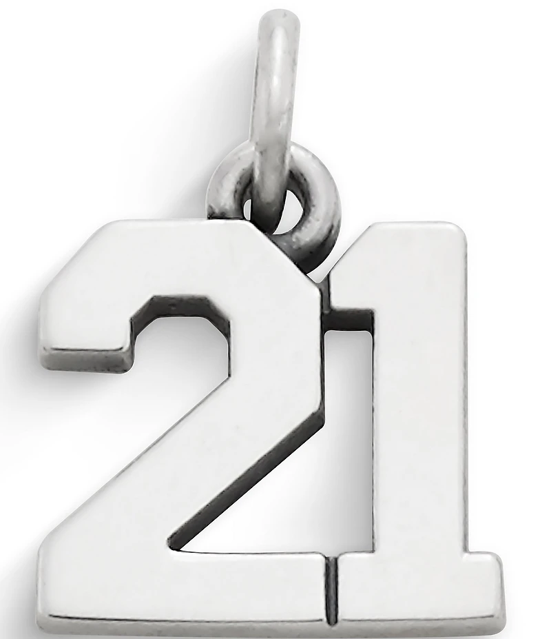 James Avery Number Ivy League Charm