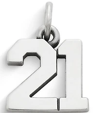 James Avery Number Ivy League Charm