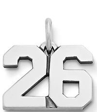 James Avery Number Ivy League Charm