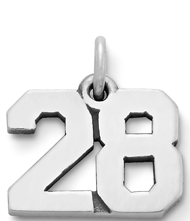 James Avery Number Ivy League Charm