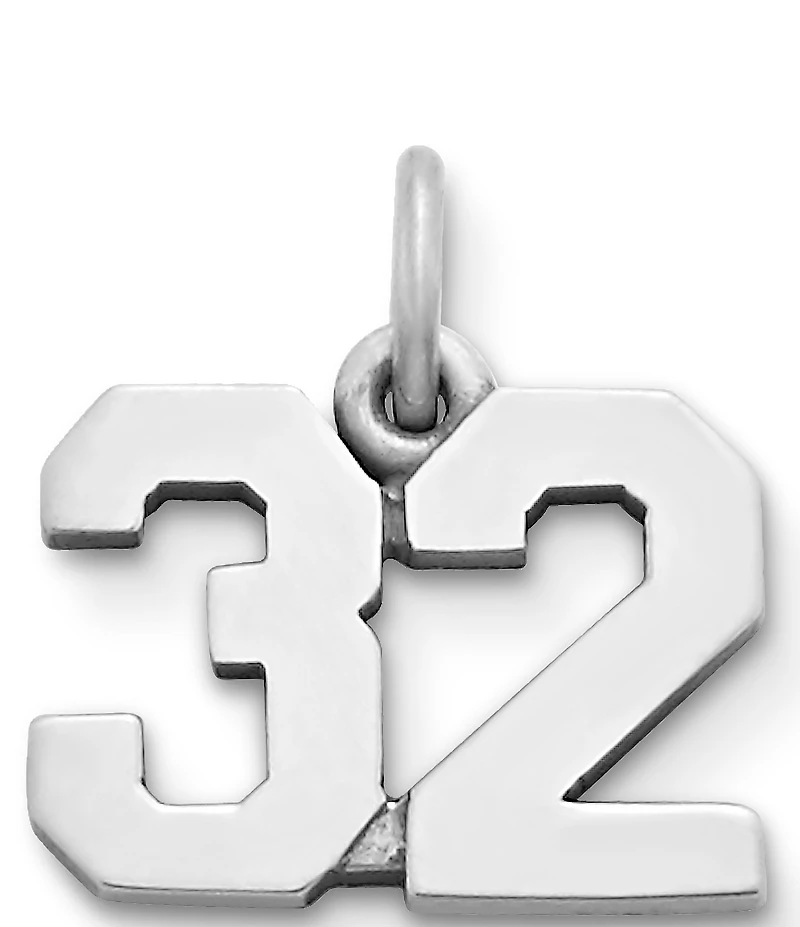 James Avery Number Ivy League Charm