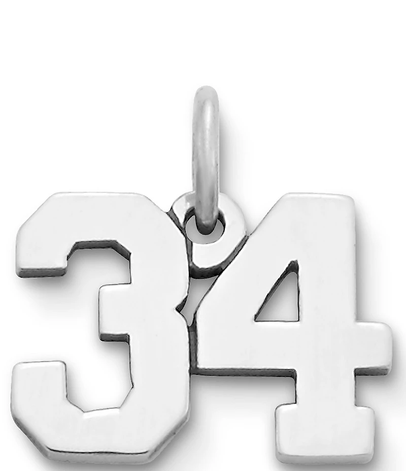 James Avery Number Ivy League Charm