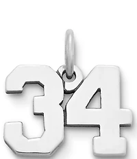 James Avery Number Ivy League Charm