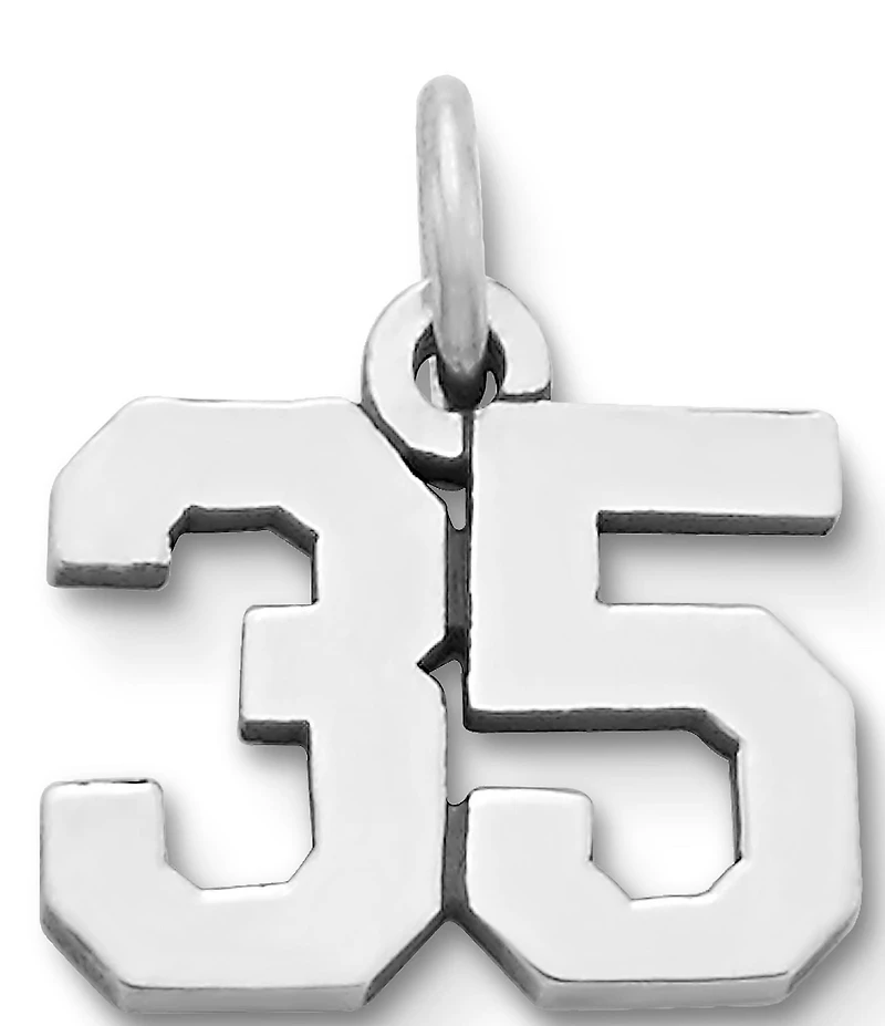 James Avery Number Ivy League Charm