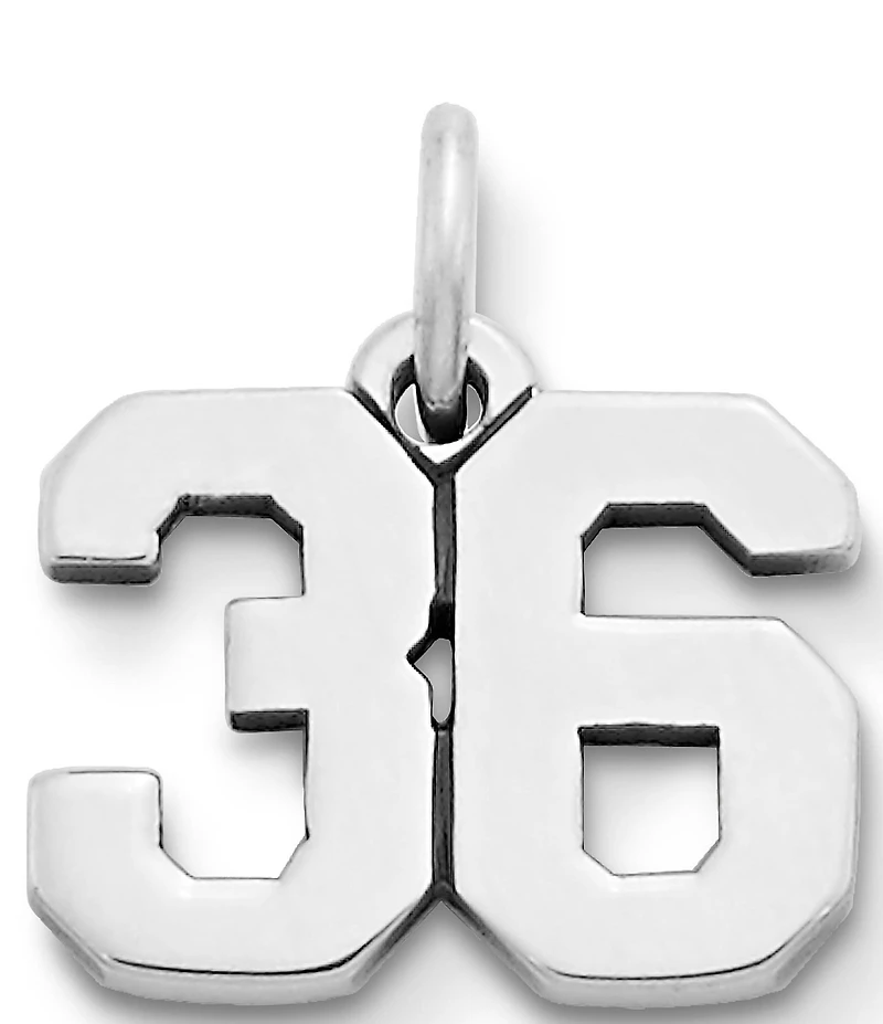 James Avery Number Ivy League Charm