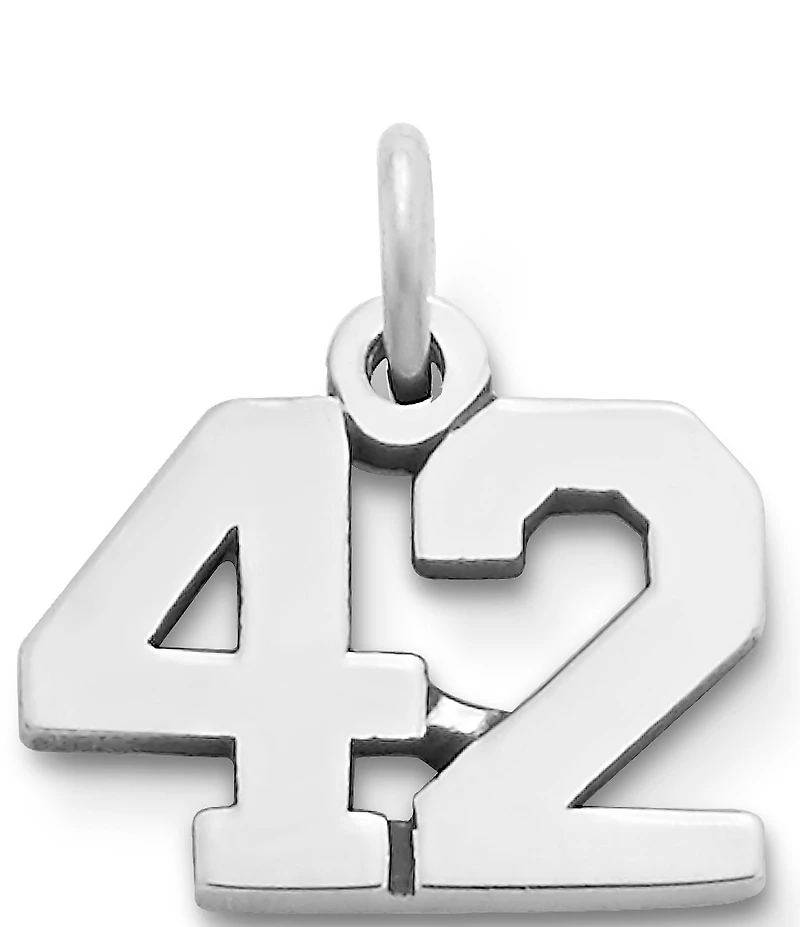 James Avery Number Ivy League Charm