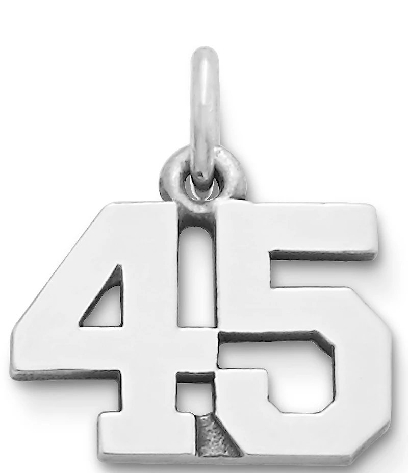 James Avery Number Ivy League Charm