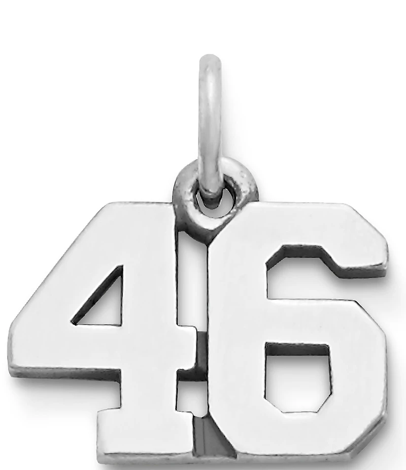 James Avery Number Ivy League Charm