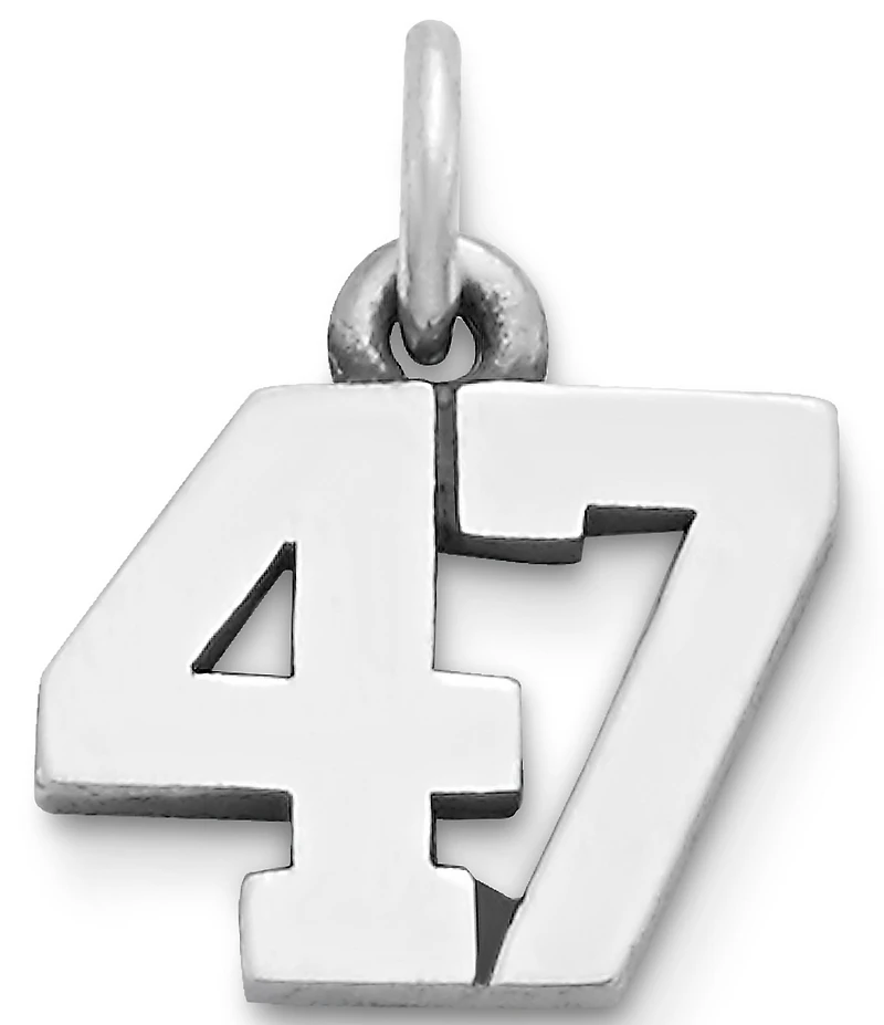 James Avery Number Ivy League Charm