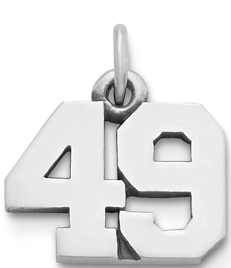 James Avery Number Ivy League Charm