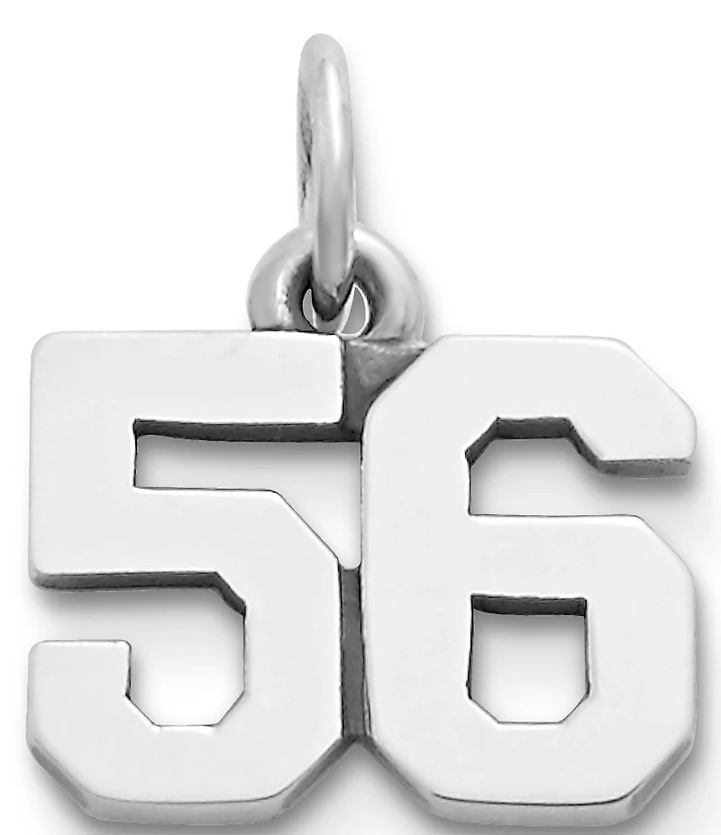 James Avery Number Ivy League Charm