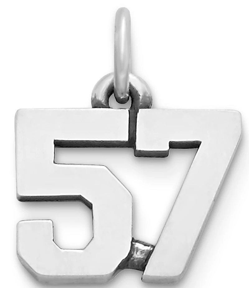 James Avery Number Ivy League Charm