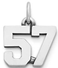 James Avery Number Ivy League Charm