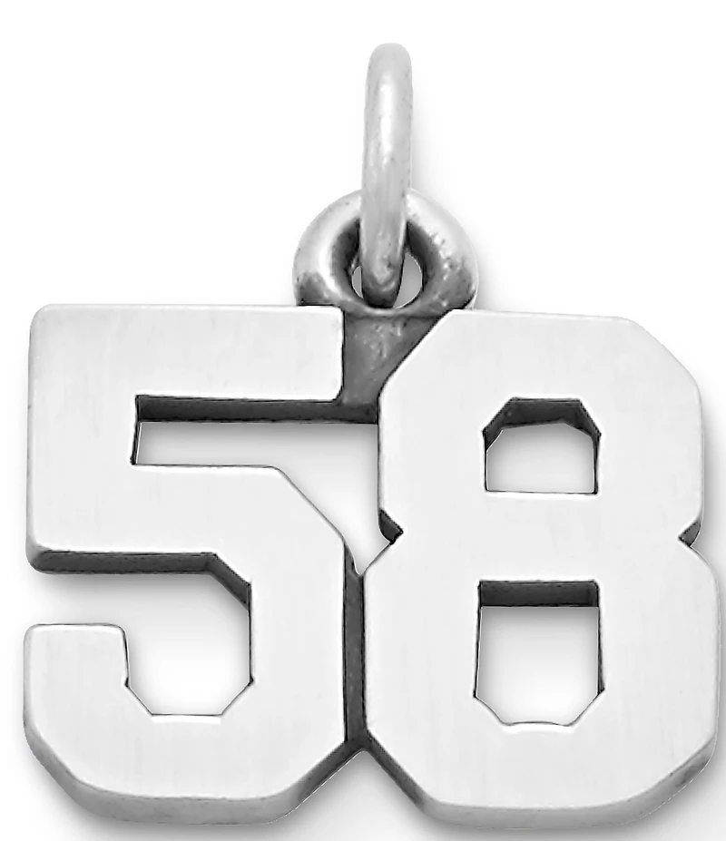 James Avery Number Ivy League Charm