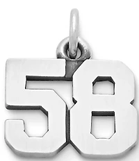 James Avery Number Ivy League Charm