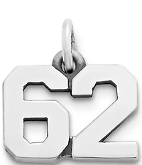 James Avery Number Ivy League Charm